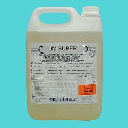 картинка ДМ Супер, кан. 5л (Чистящее ср-во для посудомоечных машин на основе гидроксида калия) от магазина DDDLAB